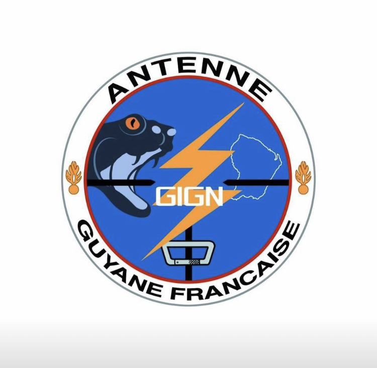 Écusson Antenne GIGN Guyane